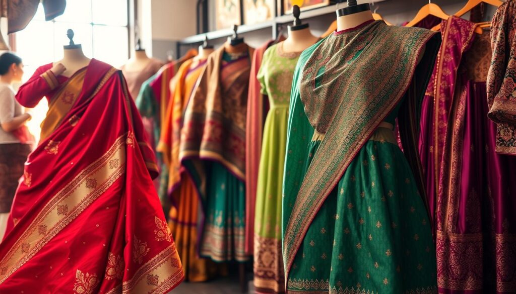 handcrafted Indian sarees