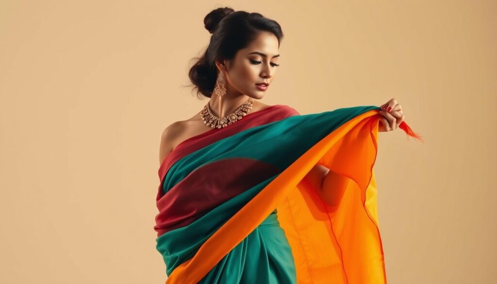modern saree trends 2025